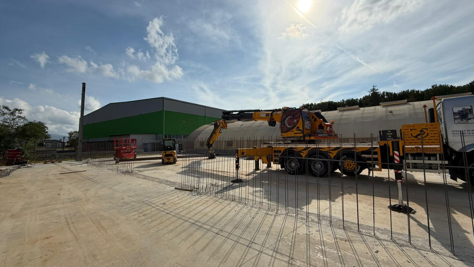 Endüstriyel Yapı İnşaatı