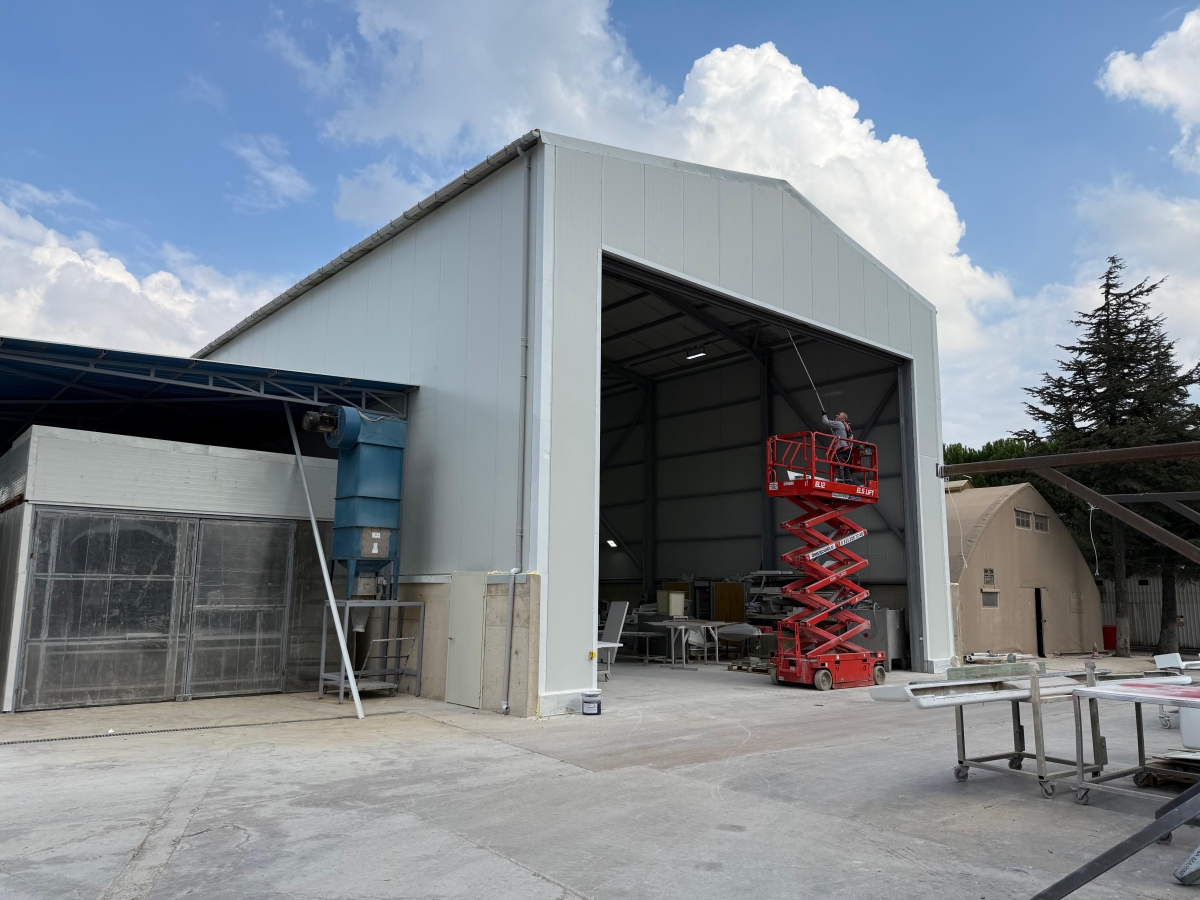 SİRENA MARİNE 750 M2 BİNA MONTAJI